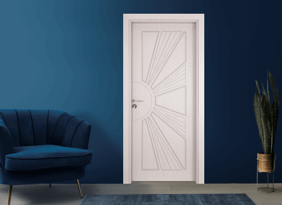 Интериорна врата Гама модел 204p цвят Перла