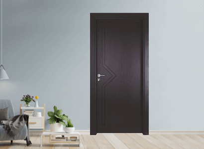 Интериорна врата Гама модел 201p цвят Венге