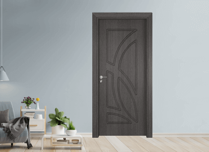 Интериорна врата Гама модел 208p цвят Сив кестен