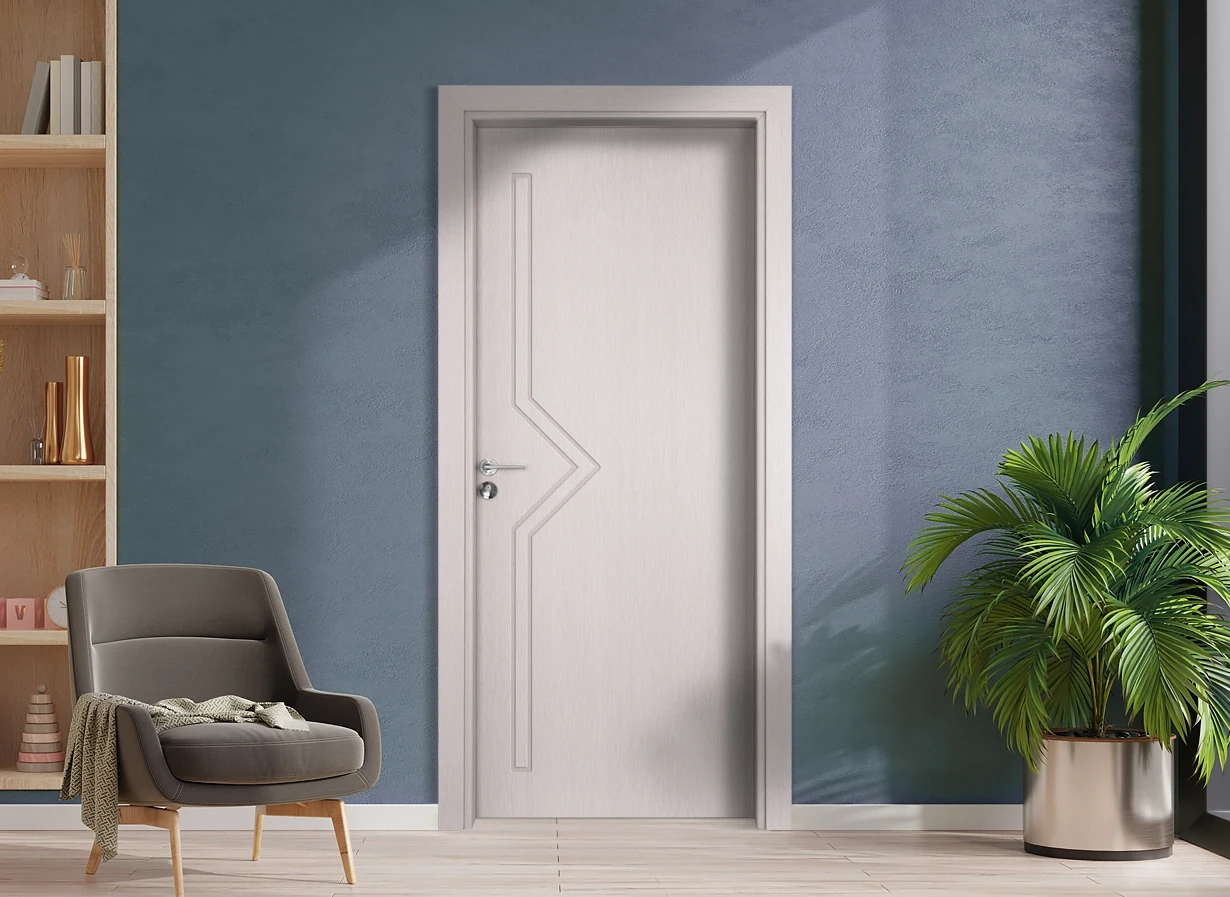 Интериорна врата Gama 201p, цвят Перла