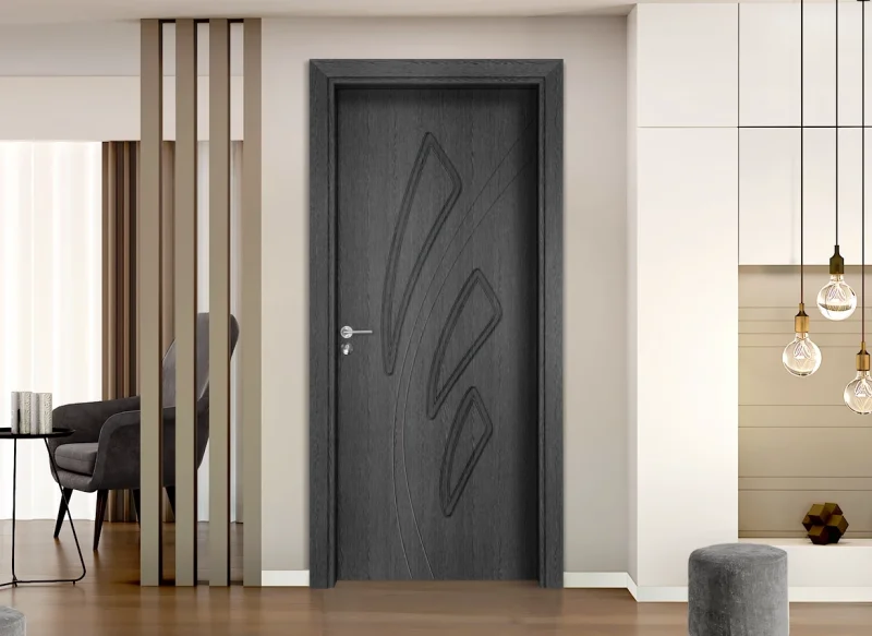 Интериорна врата Гама 202P, цвят Сив кестен