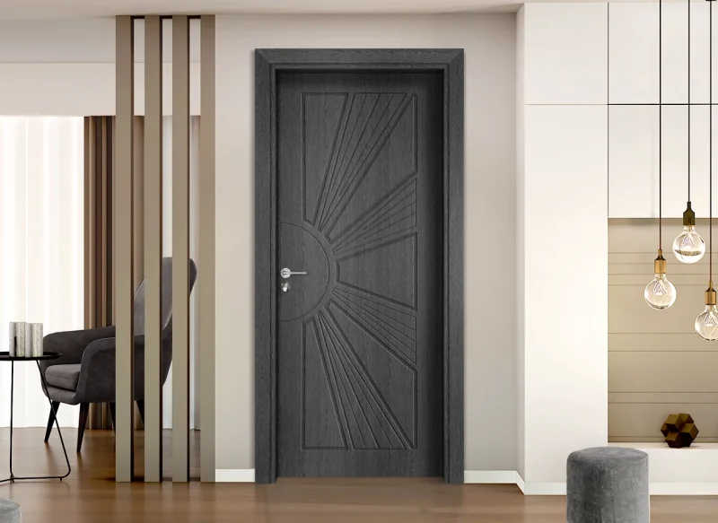 Интериорна врата Гама 204P, цвят Сив кестен