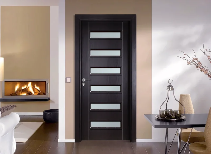 Интериорна врата Гама 207, цвят Венге
