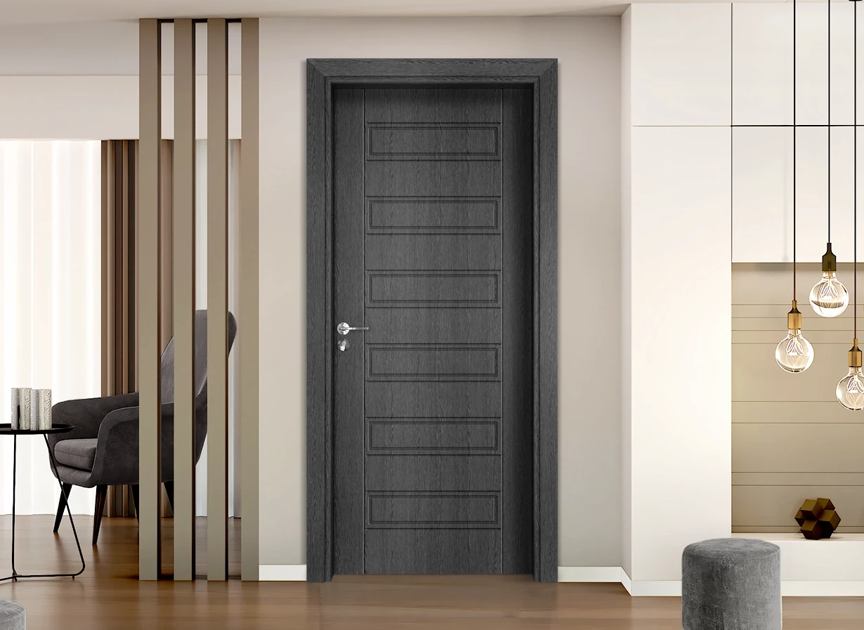 Интериорна врата Гама 207P, цвят Сив кестен